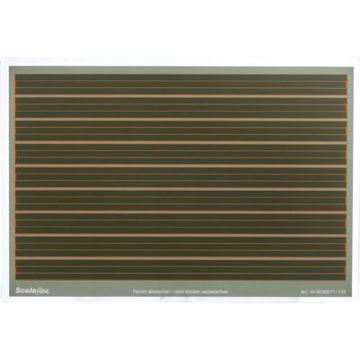 Školní tabule Scolaflex L1A Plast 26,5x18cm Černá Školní tabule Scolaflex L1A Plast 26,5x18cm Černá