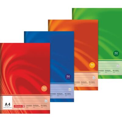 Carnet de croquis Brunnen A4 - Perforation double - Publicité Carnet de croquis Brunnen A4 - Perforation double - Publicité