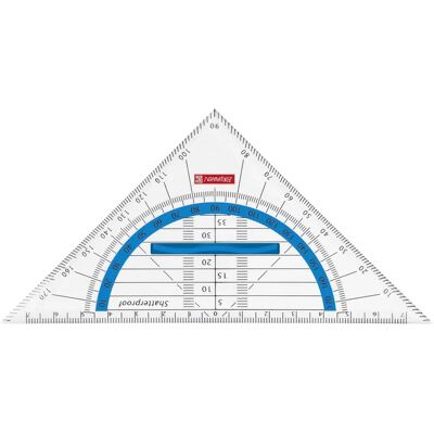 Brunnen Modèle 104975933 - Triangle Géométrique pour École et Bureau Brunnen Modèle 104975933 - Triangle Géométrique pour École et Bureau