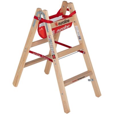 Escalera de madera con peldaños anchos y cómodos - Escalera Escalera de madera con peldaños anchos y cómodos - Escalera