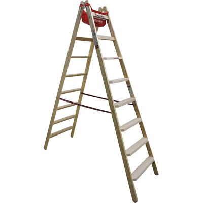 Euroline Faltbare Aluminium-Trittleiter - Leiter Euroline Faltbare Aluminium-Trittleiter - Leiter
