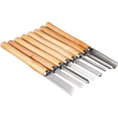 Mannesmann Woodturning Chisels Set - 8 Piece Mannesmann Woodturning Chisels Set - 8 Piece