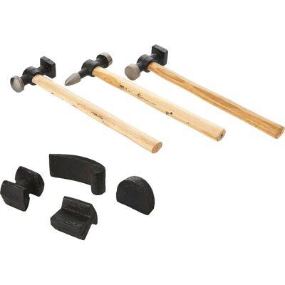 Mannesmann M 207-R Hammer Ausbeulset - 7 Stück Mannesmann M 207-R Hammer Ausbeulset - 7 Stück