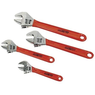 Mannesmann Modell A0010 - 15-Zoll Isolierter verstellbarer Schraubenschlüssel Mannesmann Modell A0010 - 15-Zoll Isolierter verstellbarer Schraubenschlüssel