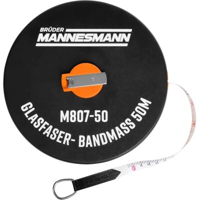 Mannesmann M 807-50 Glasfaser-Maßband - 50 m Mannesmann M 807-50 Glasfaser-Maßband - 50 m