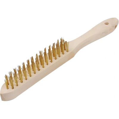 Brosse métallique en laiton Brüder Mannesmann M 419-3 - Brosse métallique Brosse métallique en laiton Brüder Mannesmann M 419-3 - Brosse métallique