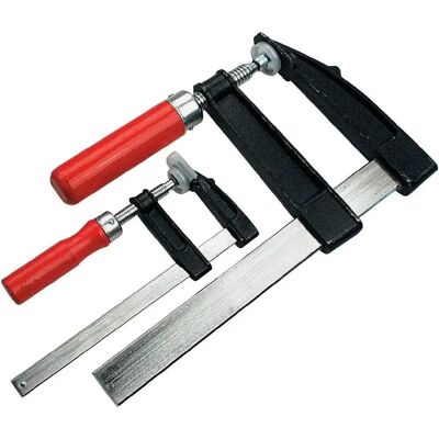 Brüder Mannesmann 910-200 Klampe - 200mm Max Åbning - Holdbart Brüder Mannesmann 910-200 Klampe - 200mm Max Åbning - Holdbart