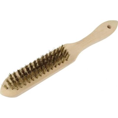 Brüder Mannesmann M 419-5 - Brosse en fils d'acier - 5 Rangées Brüder Mannesmann M 419-5 - Brosse en fils d'acier - 5 Rangées