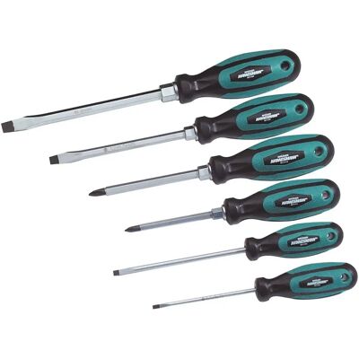 Mannesmann 6-Piece Screwdriver Set - Hand Tools for DIY & Professional Mannesmann 6-Piece Screwdriver Set - Hand Tools for DIY & Professional