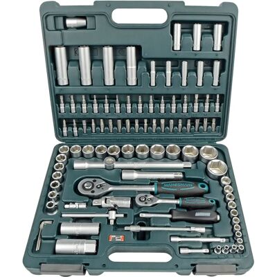 Mannesmann 94-Piece Tool Kit - Chrome-Vanadium Mannesmann 94-Piece Tool Kit - Chrome-Vanadium