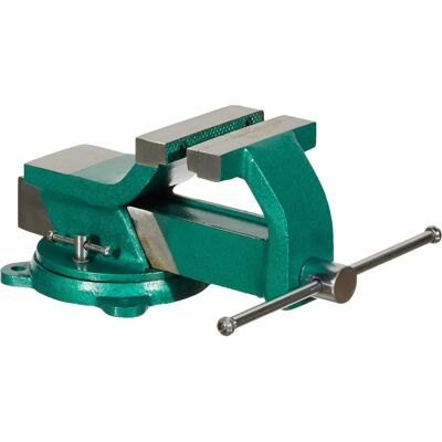 BRÜDER MANNESMANN WERKZEUGE Stahl 100mm Schraubstock - Klemmen & Schraubstöcke BRÜDER MANNESMANN WERKZEUGE Stahl 100mm Schraubstock - Klemmen & Schraubstöcke