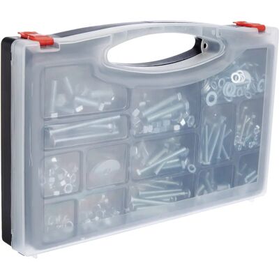 Mannesmann M13010 - Ensemble de vis et écrous - 580 pièces Mannesmann M13010 - Ensemble de vis et écrous - 580 pièces