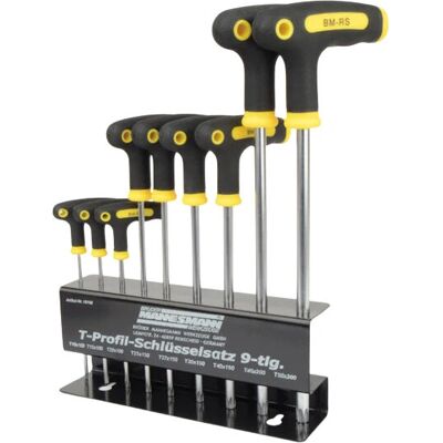 BRÜDER MANNESMANN M18166 Set rechte schroevendraaier - Gereedschapsset BRÜDER MANNESMANN M18166 Set rechte schroevendraaier - Gereedschapsset