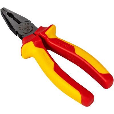 Alicate combinado Brüder Mannesmann M10602 - Testado VDE - 180mm Alicate combinado Brüder Mannesmann M10602 - Testado VDE - 180mm
