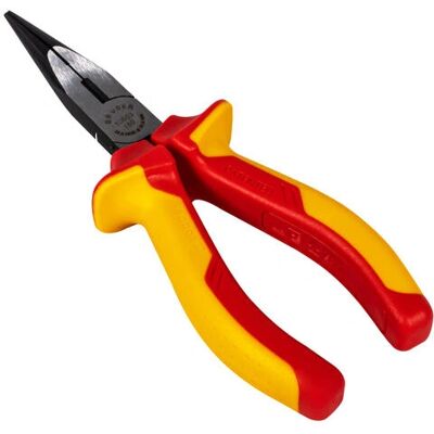 Brüder Mannesmann M10603 iglice-vezető fogó - VDE szigetelt, 160mm Brüder Mannesmann M10603 iglice-vezető fogó - VDE szigetelt, 160mm
