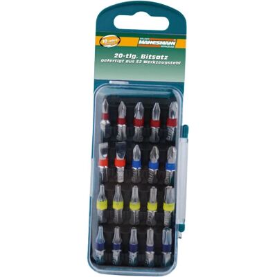 Brüder Mannesmann M29720 - 20-tlg. Bitsatz Brüder Mannesmann M29720 - 20-tlg. Bitsatz