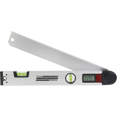 BRÜDER MANNESMANN Digital Protractor - 400mm, LCD, 0.1° Res, 0-225° Range BRÜDER MANNESMANN Digital Protractor - 400mm, LCD, 0.1° Res, 0-225° Range