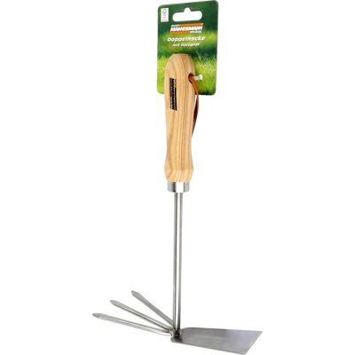 Accetta doppia Brüder Mannesmann - 80mm con manico in legno Accetta doppia Brüder Mannesmann - 80mm con manico in legno