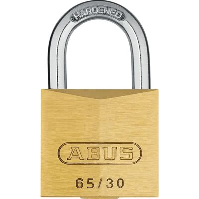 ABUS 65/30mm Cadenas en laiton Clé identique 301 - Cadenas - Publicité ABUS 65/30mm Cadenas en laiton Clé identique 301 - Cadenas - Publicité
