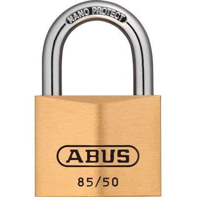 ABUS 85/50mm Brass Padlock Keyed Alike 2747 - Padlock ABUS 85/50mm Brass Padlock Keyed Alike 2747 - Padlock