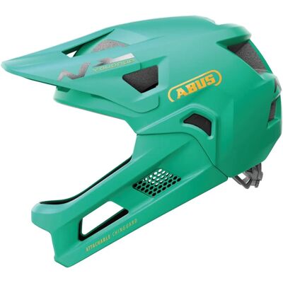 Casco ABUS YOUDROP FF - Verde, Regolabile, Leggero - Casco Mountainbike Casco ABUS YOUDROP FF - Verde, Regolabile, Leggero - Casco Mountainbike