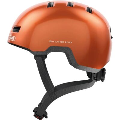 ABUS Skurb Kid Fahrradhelm - Stoßfest, Verstellbar, Orange ABUS Skurb Kid Fahrradhelm - Stoßfest, Verstellbar, Orange