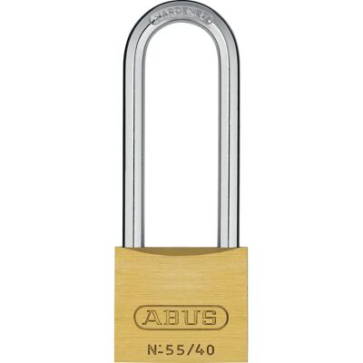 ABUS Mosiężny Zamek 55/40HB63, 63mm Łańcuch ABUS Mosiężny Zamek 55/40HB63, 63mm Łańcuch