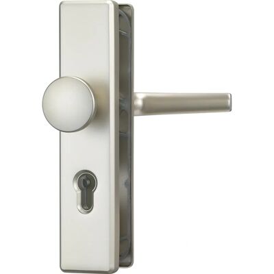 Zestaw Bezpieczeństwa Drzwi Abus KLS114 F2 EK - Metal, Neusilber, 72mm Zestaw Bezpieczeństwa Drzwi Abus KLS114 F2 EK - Metal, Neusilber, 72mm