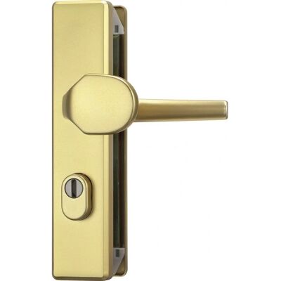 Abus Deurbeveiliging met Cilinderscherm - 72mm, Messing Abus Deurbeveiliging met Cilinderscherm - 72mm, Messing