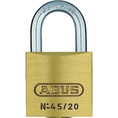 ABUS 118197 45/20 Messing Zwillinge Vorhängeschlösser - Set ABUS 118197 45/20 Messing Zwillinge Vorhängeschlösser - Set