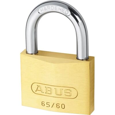 ABUS Mosiężny zamek na kłódkę Model KA12006 - Równy klucz 6601 ABUS Mosiężny zamek na kłódkę Model KA12006 - Równy klucz 6601