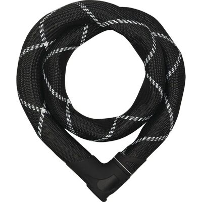 Cadeado de corrente ABUS Steel-O-Chain Iven 8210 - Aço, 110cm, Preto Cadeado de corrente ABUS Steel-O-Chain Iven 8210 - Aço, 110cm, Preto