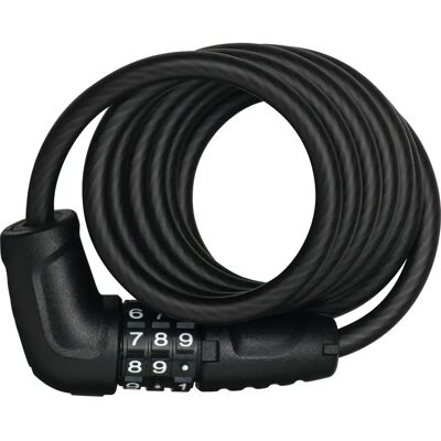 Abus 4508C Svart Kabellås - Sikkerhetsnivå 2 Abus 4508C Svart Kabellås - Sikkerhetsnivå 2