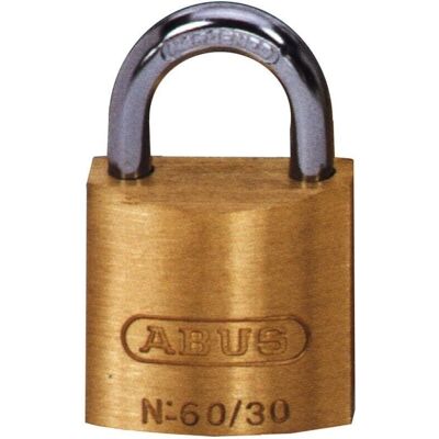 Cadenas laiton Abus 60/60 - Sûreté Résistante - Publicité Cadenas laiton Abus 60/60 - Sûreté Résistante - Publicité