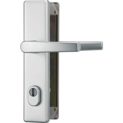 Abus Aluminium Türgriff mit Schutzbeschlag - Türgriff Abus Aluminium Türgriff mit Schutzbeschlag - Türgriff