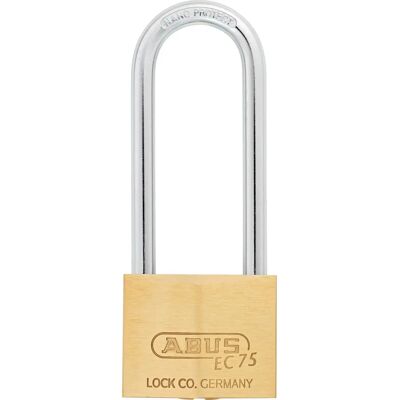 Abus Lucchetto in Ottone 75/50HB80 - Serratura di Alta Sicurezza Abus Lucchetto in Ottone 75/50HB80 - Serratura di Alta Sicurezza