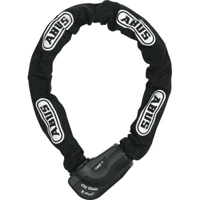 Abus Svart 1060 City Chain X Plus 110cm Lås Abus Svart 1060 City Chain X Plus 110cm Lås
