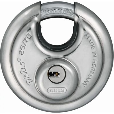 Zamek Discus ABUS 25/70 - Zamek Bezpieczeństwa Zamek Discus ABUS 25/70 - Zamek Bezpieczeństwa