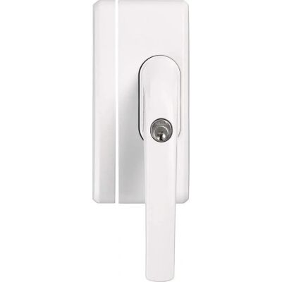 ABUS Fensterzusatzschloss FO400A W AL0125 Alarm Stahl Weiß ABUS Fensterzusatzschloss FO400A W AL0125 Alarm Stahl Weiß
