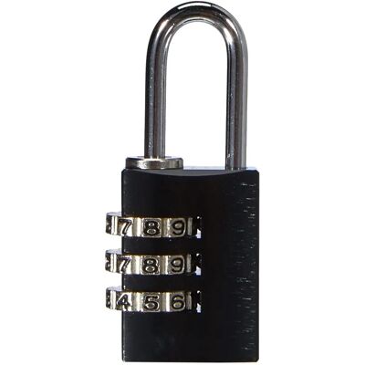 ABUS AB145/20 Sort Kode-lås - Padlock ABUS AB145/20 Sort Kode-lås - Padlock