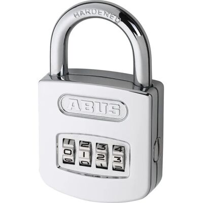 ABUS 160/50 Kodelås - Stål, Sølv ABUS 160/50 Kodelås - Stål, Sølv