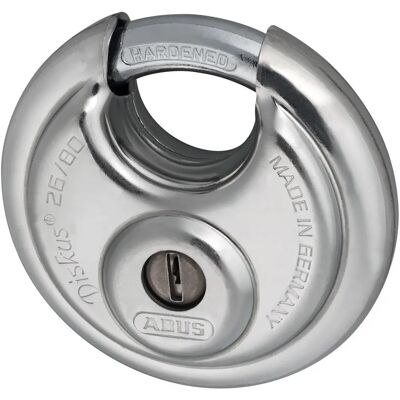 Candado Diskus ABUS 2680C - Cuerpo de acero inoxidable Candado Diskus ABUS 2680C - Cuerpo de acero inoxidable