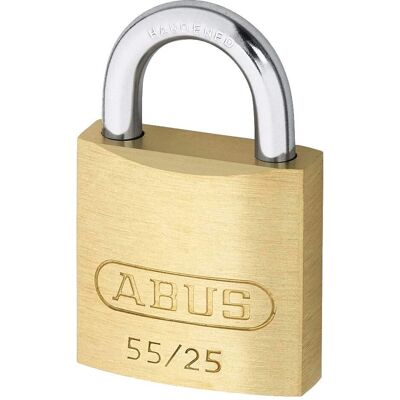 Serratura in ottone ABUS - 55/25mm - Livello di sicurezza 2 Serratura in ottone ABUS - 55/25mm - Livello di sicurezza 2