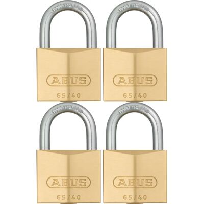 ABUS Mosiężny kłódka 65/40mm - Mosiądz - Poziom 5 ABUS Mosiężny kłódka 65/40mm - Mosiądz - Poziom 5