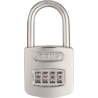 Abus 160/50HB50 Zamek - Zamek szyfrowy, Stal, 50mm Wysokość Abus 160/50HB50 Zamek - Zamek szyfrowy, Stal, 50mm Wysokość