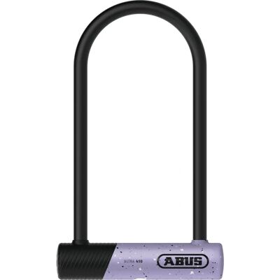 ABUS Ultra 410K/170HB230 Zamek rowerowy - Wysoki poziom bezpieczeństwa, 23cm, Czarny/Fioletowy ABUS Ultra 410K/170HB230 Zamek rowerowy - Wysoki poziom bezpieczeństwa, 23cm, Czarny/Fioletowy