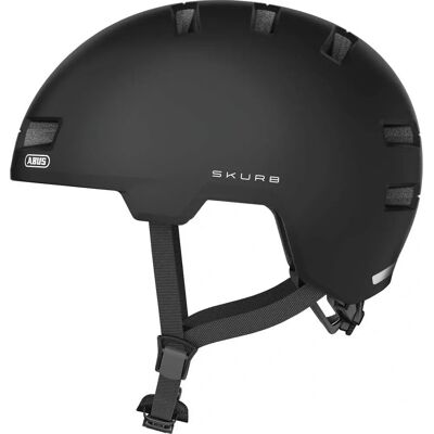 ABUS SKURB Stadtfahrradhelm - Schwarz - Fahrradhelm ABUS SKURB Stadtfahrradhelm - Schwarz - Fahrradhelm