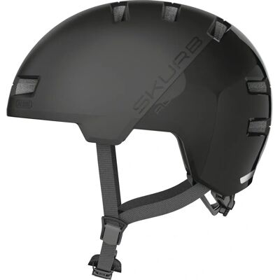 ABUS Skurb ACE Czarny kask rowerowy z regulacją ABUS Skurb ACE Czarny kask rowerowy z regulacją