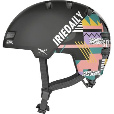 Casco bici ABUS SKURB ACE - Stile urbano, regolabile, nero Casco bici ABUS SKURB ACE - Stile urbano, regolabile, nero