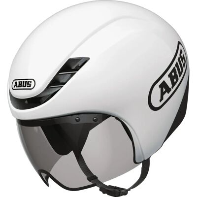 Abus Hjelm GameChanger TT 1.1 Hvit - Sykkelhjelm Abus Hjelm GameChanger TT 1.1 Hvit - Sykkelhjelm